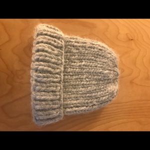 Eugenia Kim Gray Hand-Knit Beanie